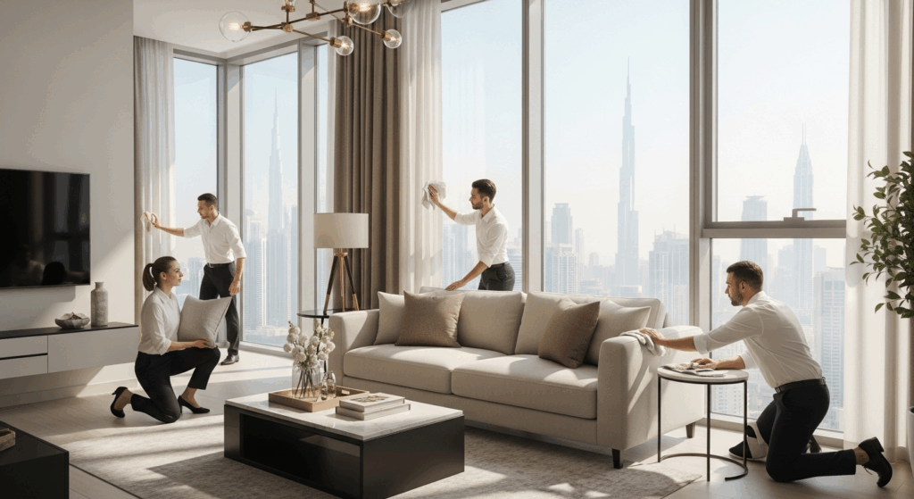 preparation of the property