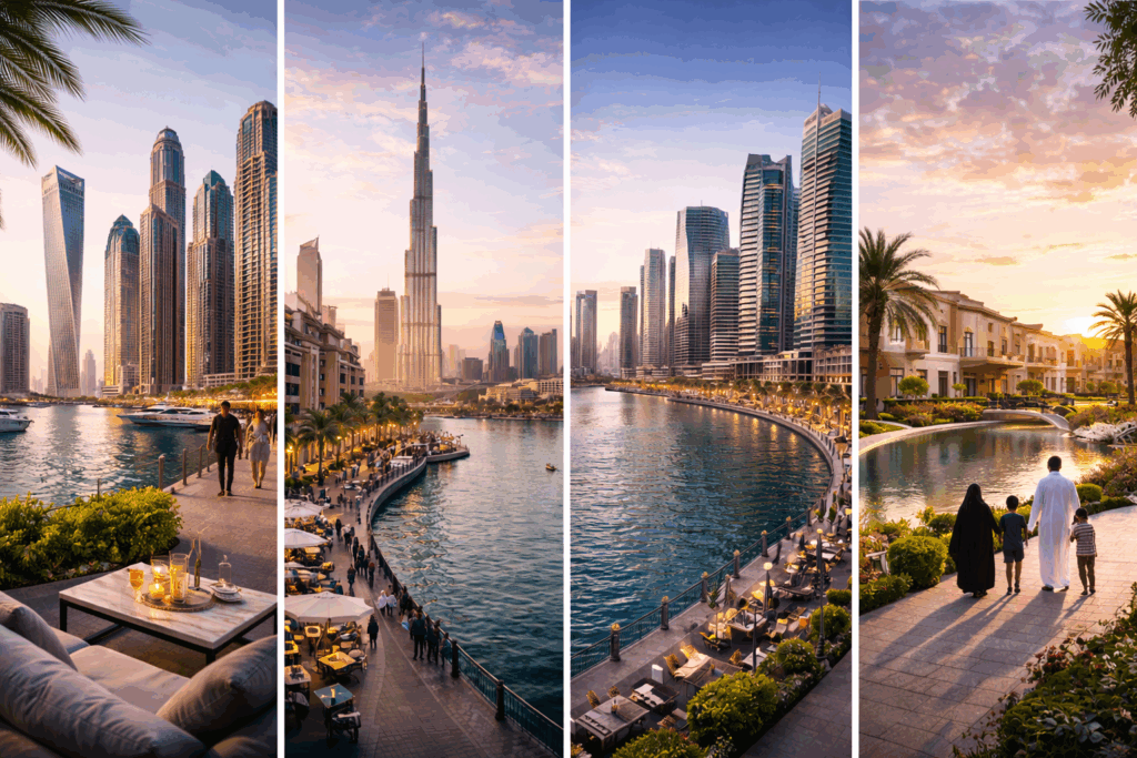 to freehold areas in dubai