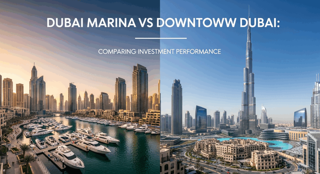 Dubai Marina vs Downtown Dubai: Comparing Investment Performance